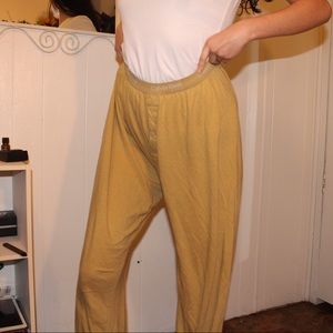 Calvin Klein Mustard yellow lounge pants